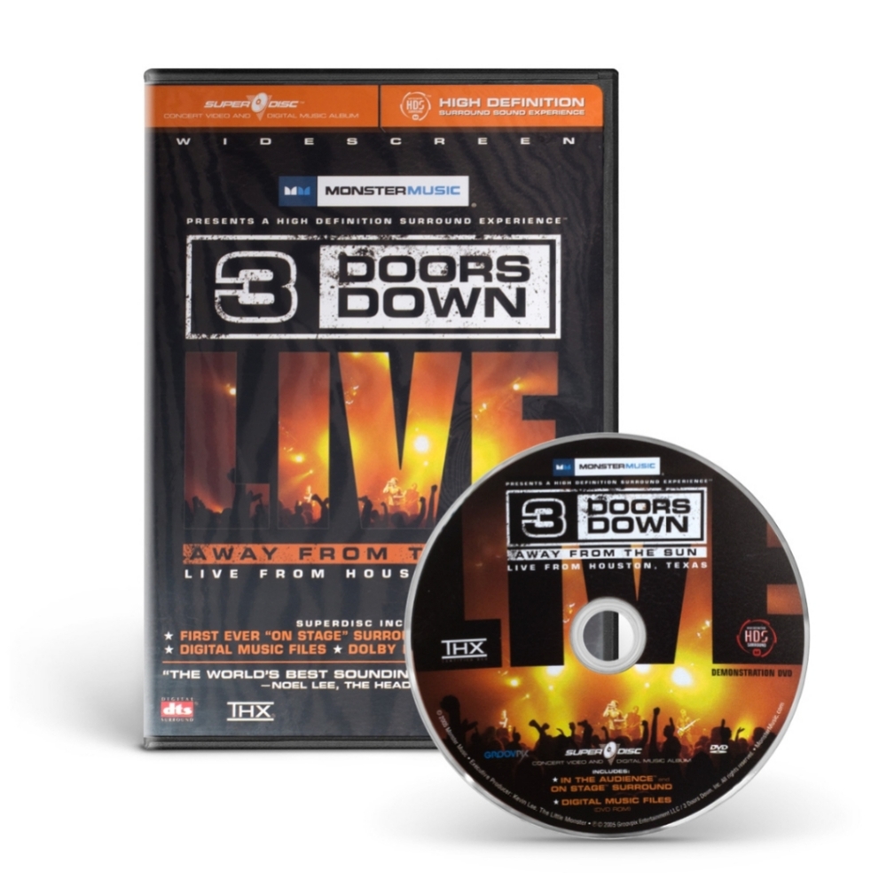 3 Doors Down Live Away From The Sun DVD Live From Houston, Texas
